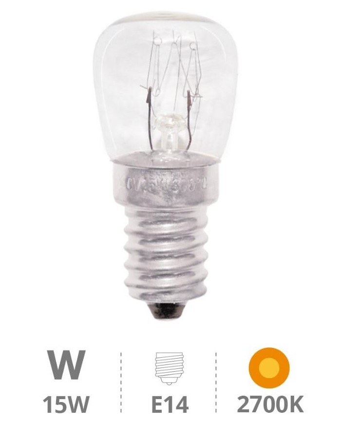 LAMPARA HORNO PYGMY 15W. E14 230V. GSC