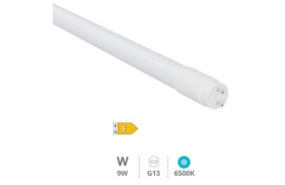 TUBO LED  9W. 6400K. 60CMS. CON CEBADOR GSC
