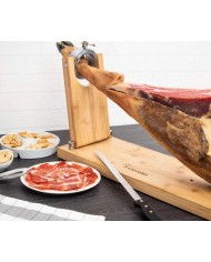 JAMONERO 3 CLAVELES MADERA PLEGABLE GIRATORIO