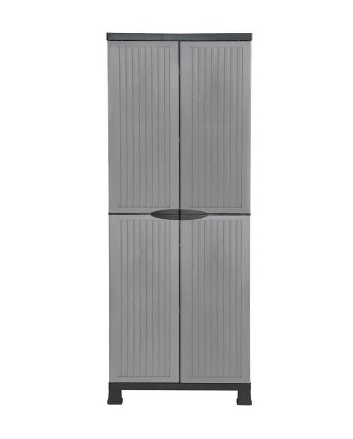 ARMARIO DE RESINA 7H 4 BALDAS ESCOBERO 171'5X68X39 CMS.