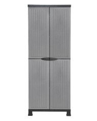 ARMARIO DE RESINA 7H 4 BALDAS ESCOBERO 171'5X68X39 CMS.