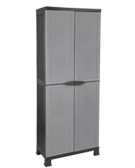 ARMARIO DE RESINA 7H 4 BALDAS ESCOBERO 171'5X68X39 CMS.