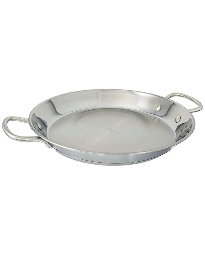 PAELLERA INOXIDABLE INDUCCION/VITRO GARCIMA 40CMS