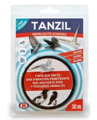 CINTA ESPANTAPAJAROS TANZIL 5MM.X30MTS.