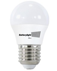 BOMBILLA LED ESFERICA G45 BATTERYLIGHT 7W. E14 4000K