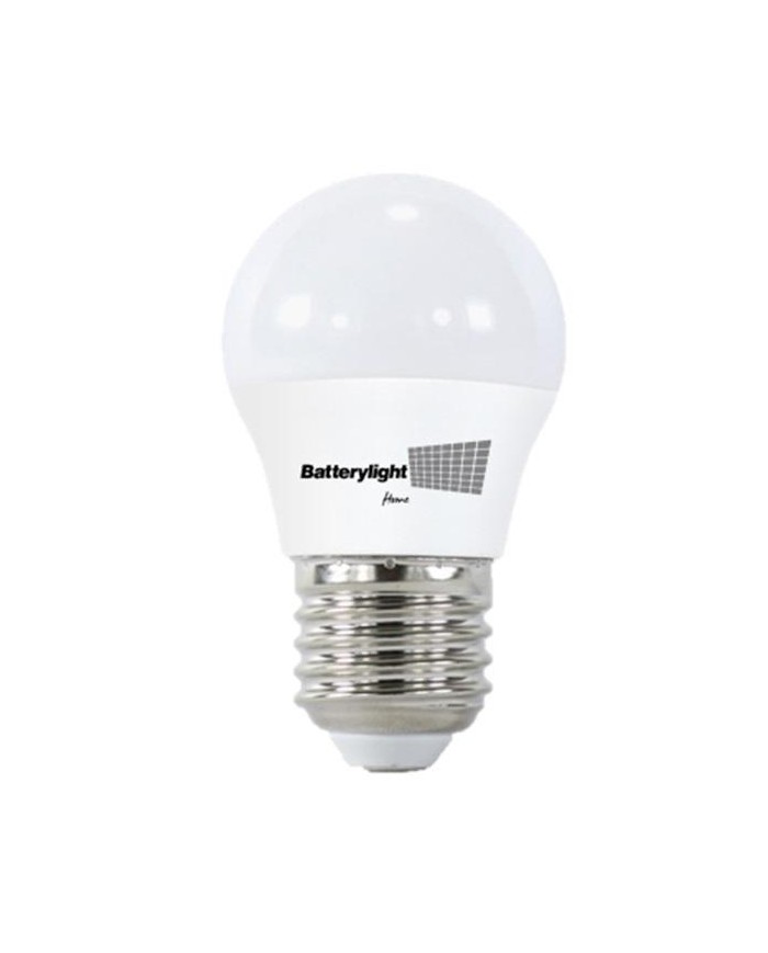 BOMBILLA LED ESFERICA G45 BATTERYLIGHT 7W. E27 2700K