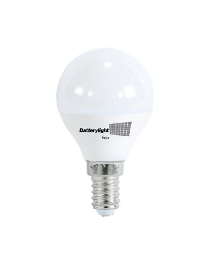 BOMBILLA LED ESFERICA G45 BATTERYLIGHT 7W. E14 6000K