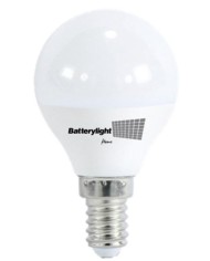 BOMBILLA LED ESFERICA GSC 6W. E14 6000K 490 LM