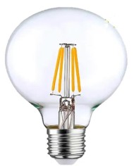 BOMBILLA FILAMENTO BATTERYLIGHT C37 6W. E14 2700K