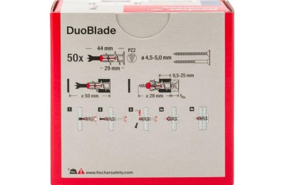 TACO PLADUR NYLON FISCHER DUOBLADE (40U)