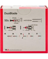 TACO PLADUR NYLON FISCHER DUOBLADE (40U)