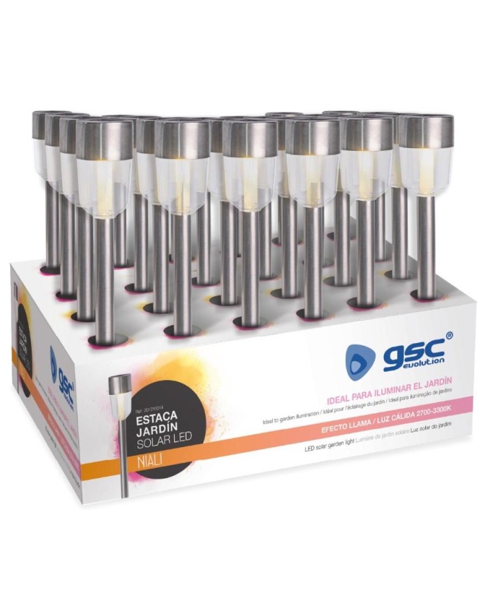 LED SOLAR JARDIN GSC 243MM. 2700-3300K IP44