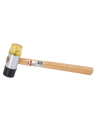 MARTILLO BOCA NYLON 44 MM. MANGO MADERA ALYCO