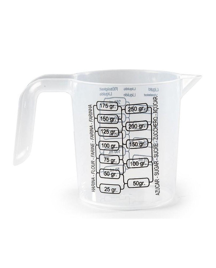 JARRA MEDIDORA 250ML. PLASTICFORTE