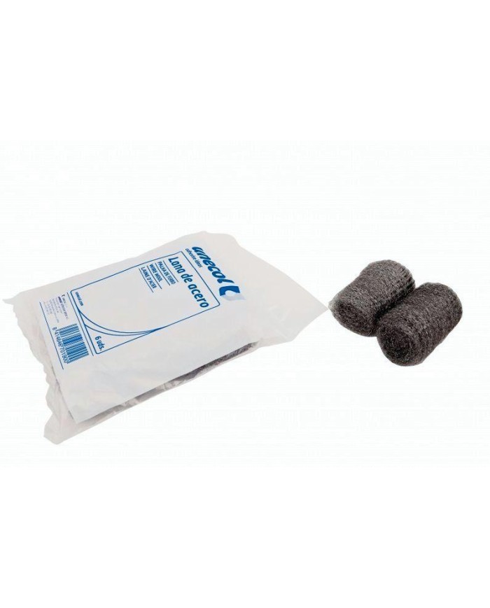 LANA DE ACERO UNECOL (BOLSA 6 UDS.)