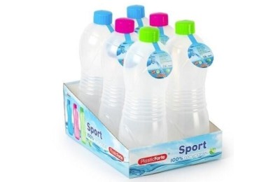 BOTELLA SPORT PLASTICFORTE NATURAL 1'5 LTS.