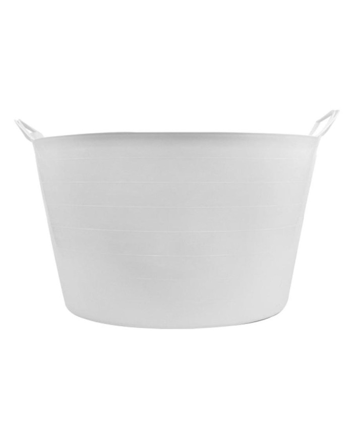 CAPAZO PLASTICO BLANCO PROMO 65LTS. USO ALIMENTARIO