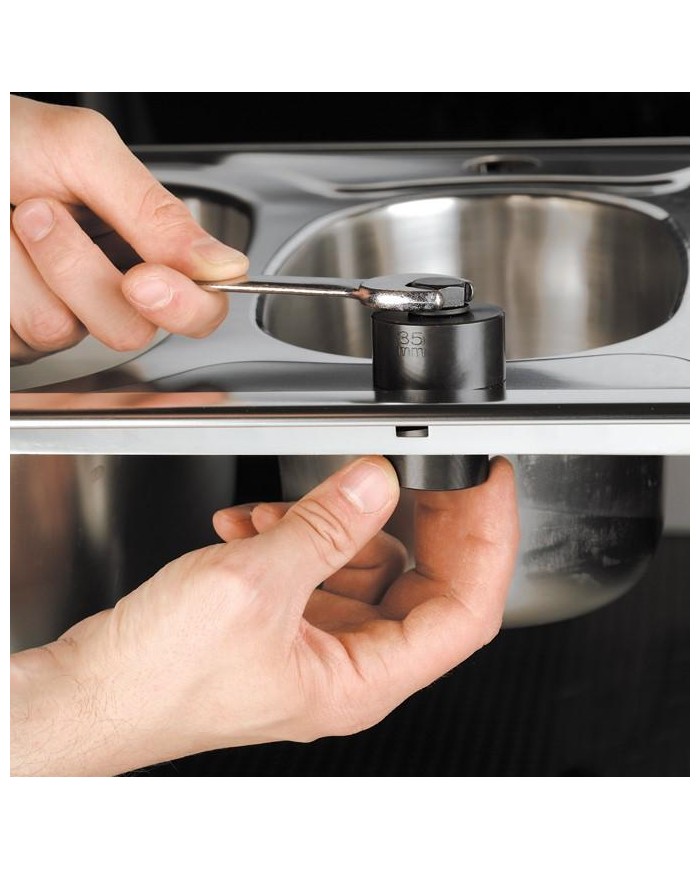 SACABOCADOS FREGADERO KWB 32 MM.