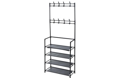 PERCHERO CON ESTANTERIAS STORAGE SOLUTIONS 155CMS.