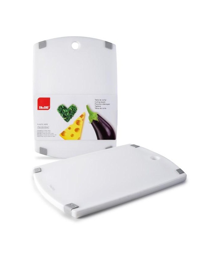 TABLA DE CORTAR IBILI BLANCA 33X23 CMS.