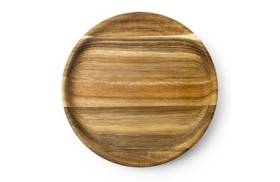 PLATO MADERA DE ACACIA IBILI 18 CMS.