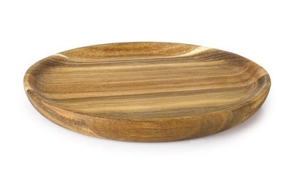 PLATO MADERA DE ACACIA IBILI 26 CMS.