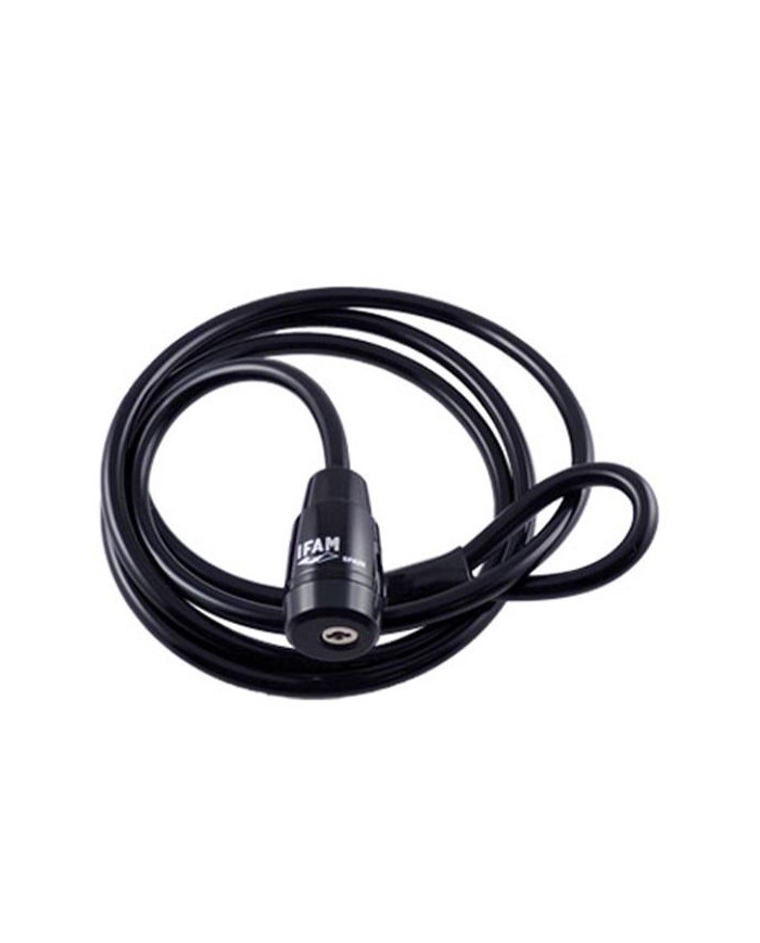 CABLE CANDADO ESPIRAL IFAM 200X1CMS.