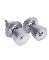 CERRADURA TESA POMO 3500 UNIF. LLAVE CADENA CROMO MATE