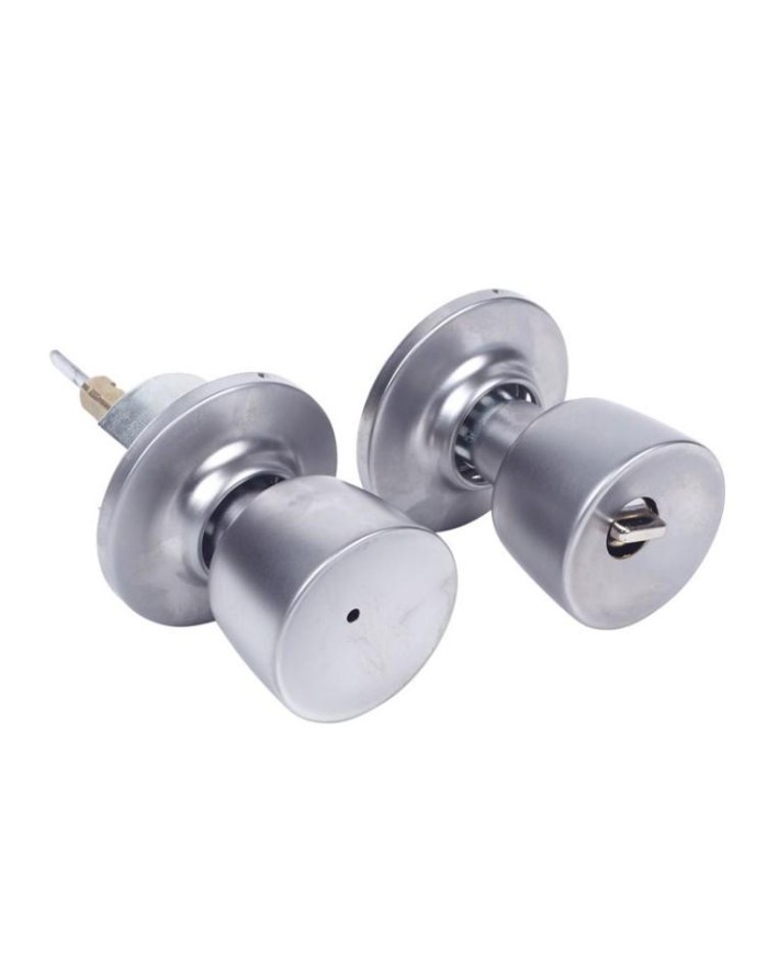 CERRADURA TESA POMO 3503 UNIF. COND/LIBRE CROMO MATE