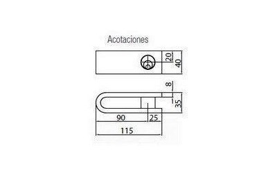 CANDADO REJAS CAYS C-1-50 (JUEGO) LLAVES IGUALES