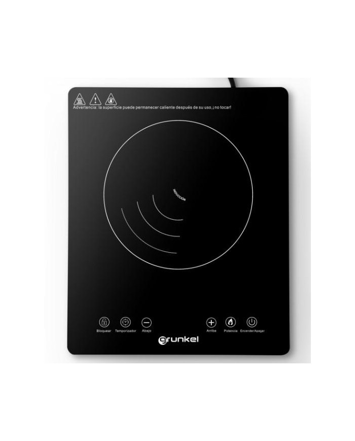 PLACA DE INDUCCION GRUNKEL 2000W.