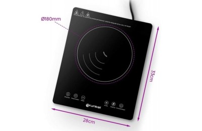 PLACA DE INDUCCION GRUNKEL 2000W.