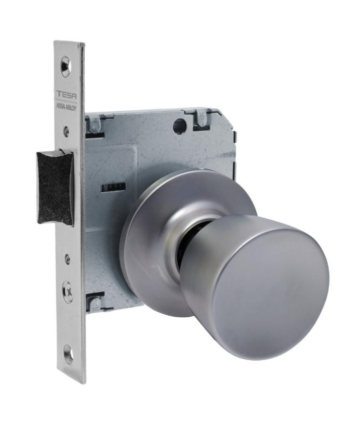 CERRADURA TESA POMO 3520/50 MM. CROMO MATE