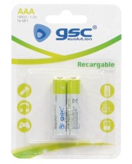 PILA GSC RECARGABLE AAA BL.2UDS.