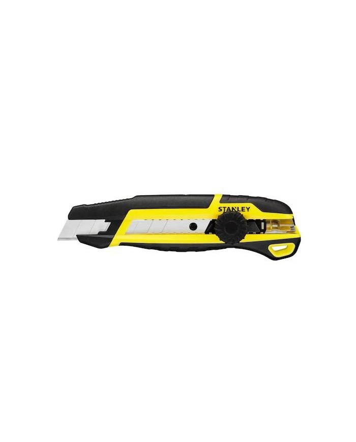 CUTTER STANLEY CON SEGMENTACION CUCHILLA Y RUEDA 18 MM.
