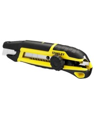 CUTTER STANLEY CON SEGMENTACION CUCHILLA Y RUEDA 18 MM.