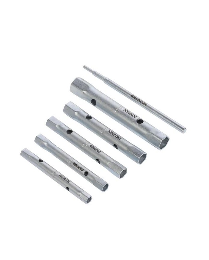 LLAVE TUBO HEXAGONAL  8-19MM. KREATOR JUEGO 6PZS.
