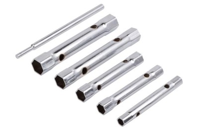 LLAVE TUBO HEXAGONAL  8-19MM. KREATOR JUEGO 6PZS.