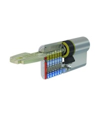 CILINDRO TESA NIQUELADO T-60 T655-30-30 LEVA LARGA
