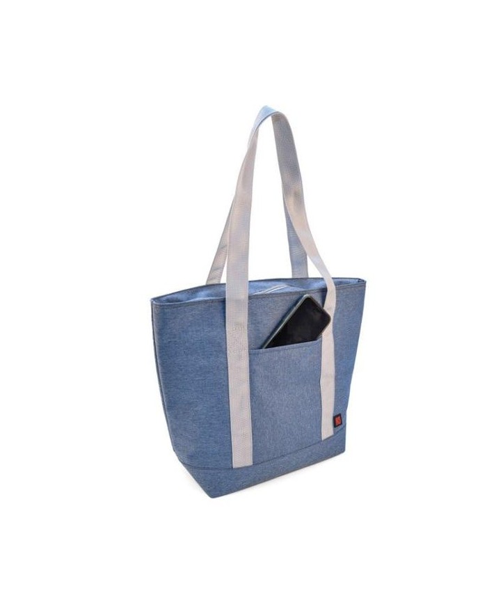 BOLSA NEVERA FLEXIBLE IRIS WEEKEND BLUE SHOULDER 15LTS.
