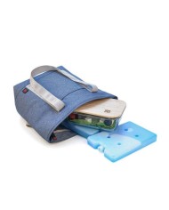 BOLSA NEVERA FLEXIBLE IRIS WEEKEND BLUE SHOULDER 15LTS.
