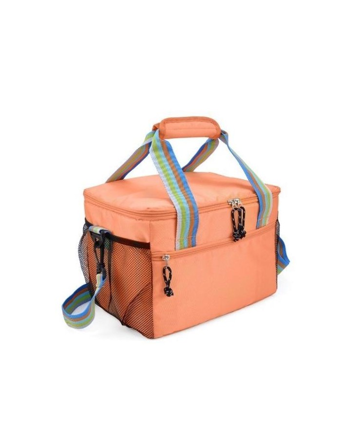 BOLSA NEVERA FLEXIBLE IRIS SUMMER NARANJA 16LTS.