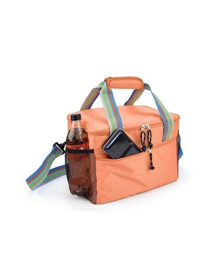 BOLSA NEVERA FLEXIBLE IRIS SUMMER NARANJA 16LTS.