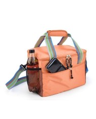 BOLSA NEVERA FLEXIBLE IRIS SUMMER NARANJA 16LTS.