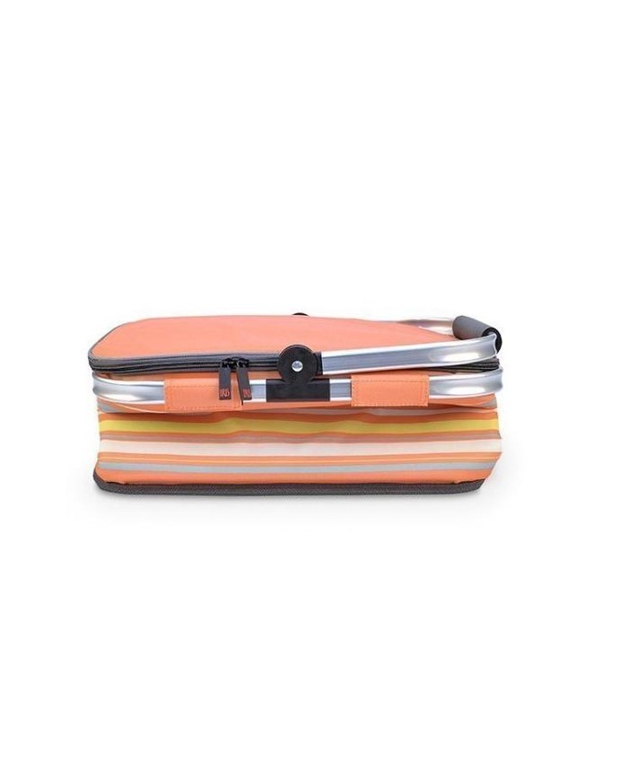CESTA PICNIC TERMICA IRIS SUMMER NARANJA 20LTS.
