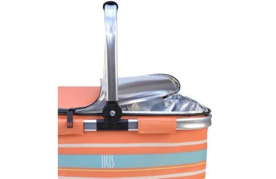 CESTA PICNIC TERMICA IRIS SUMMER NARANJA 20LTS.