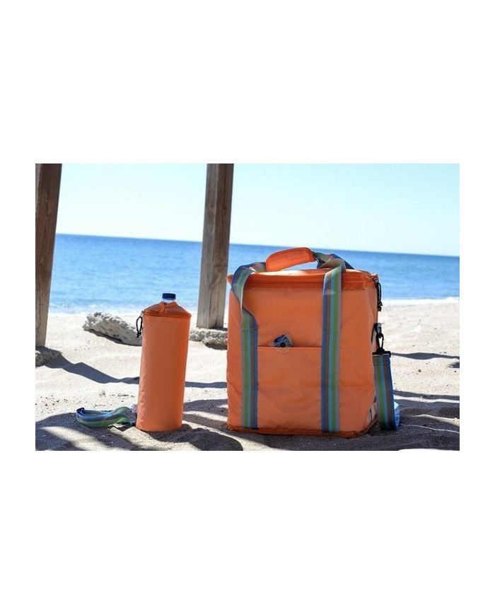 BOLSA NEVERA FLEXIBLE IRIS SUMMER NARANJA 30LTS.