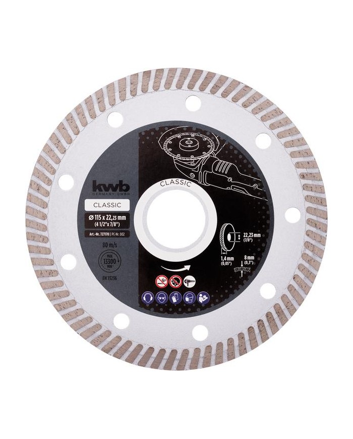 DISCO DIAMANTE TURBO 115X14 KWB