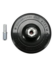 PLATO DE APOYO CAUCHO PARA TALADRO 125 MM. KWB