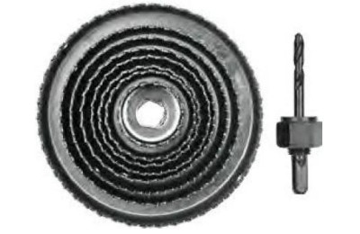 BROCA CORONA VOREL 38-127 MM. 9 PZAS.